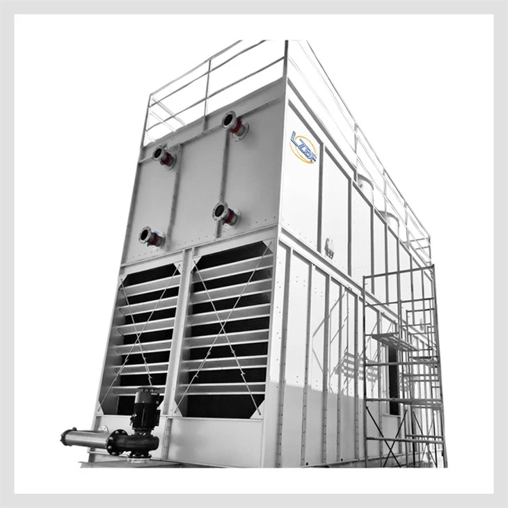 Crossflow closed cooling tower.